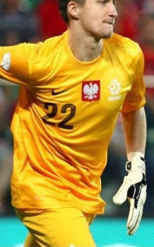 Equipación de portero de Poland 2012