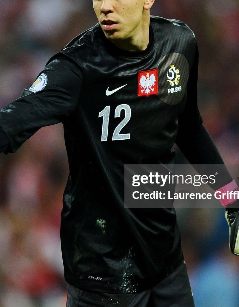 Equipación de portero de Poland 2012