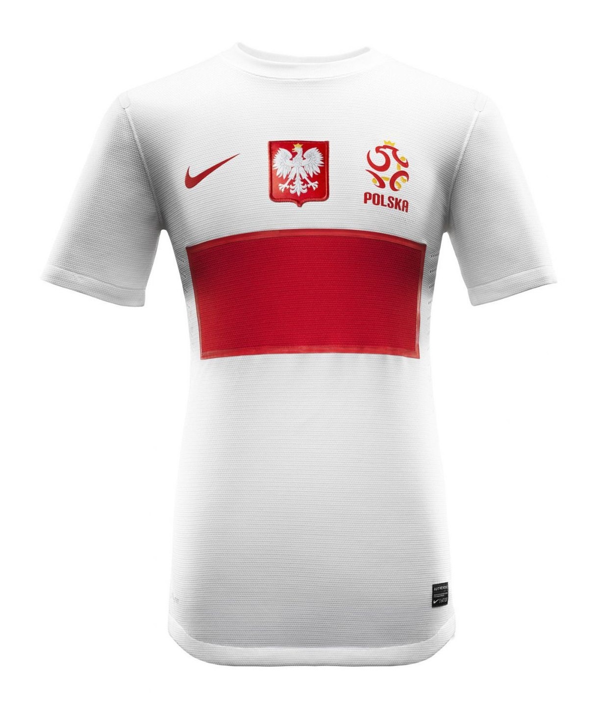 Primera equipación de Poland 2012