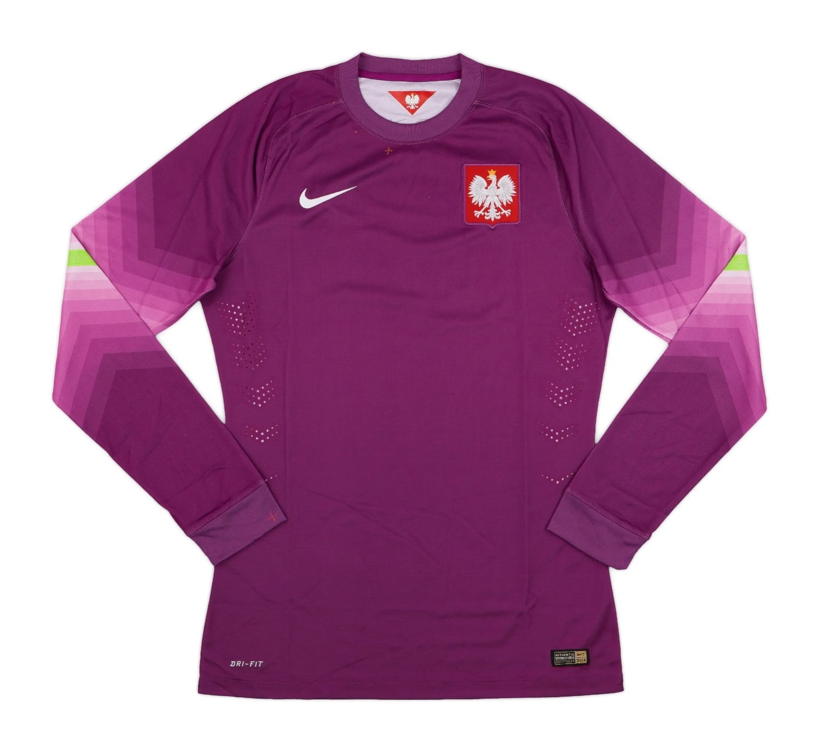 Equipación de portero de Poland 2014