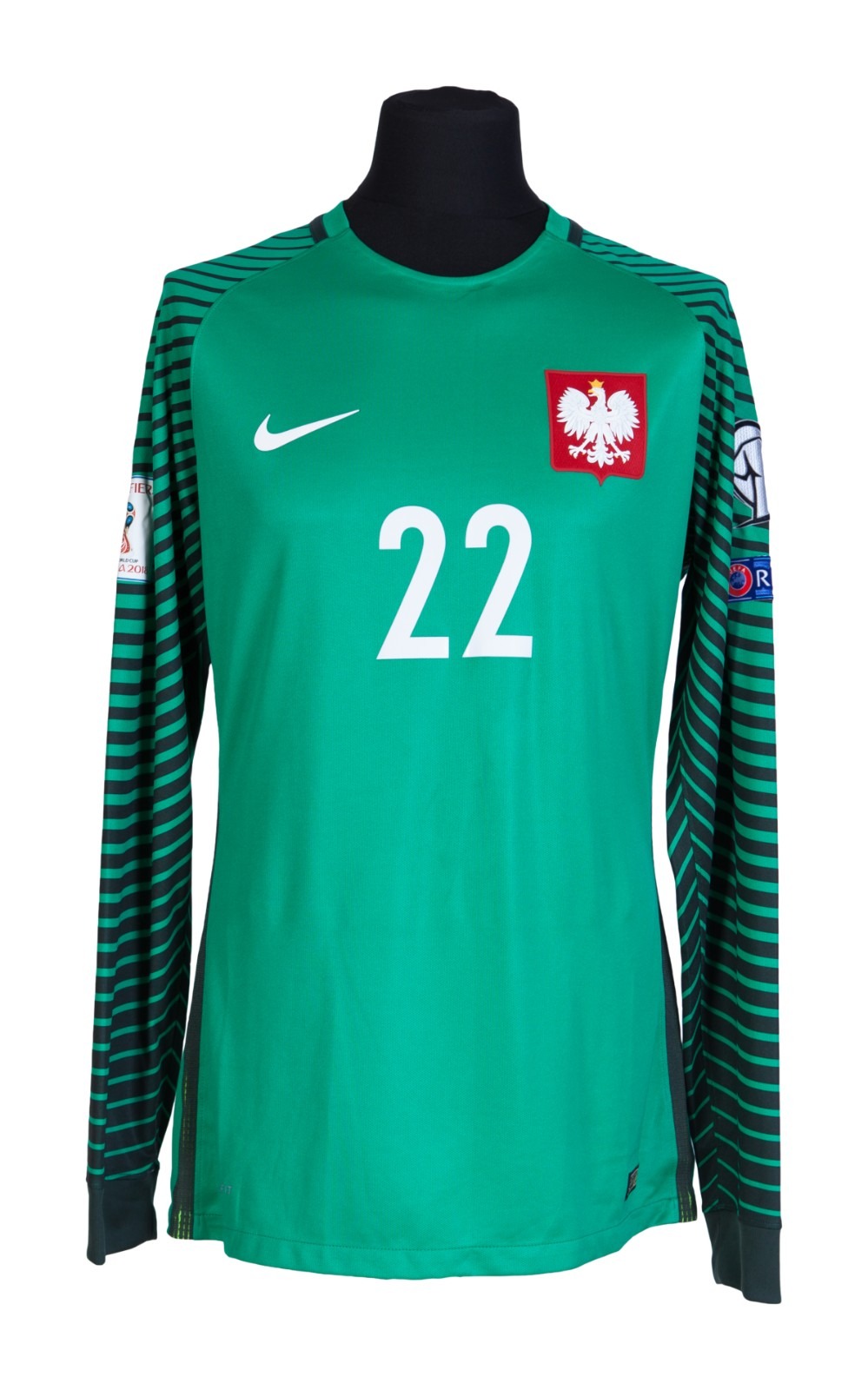 Equipación de portero de Poland 2016