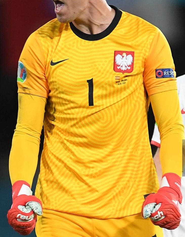 Equipación de portero de Poland 2020