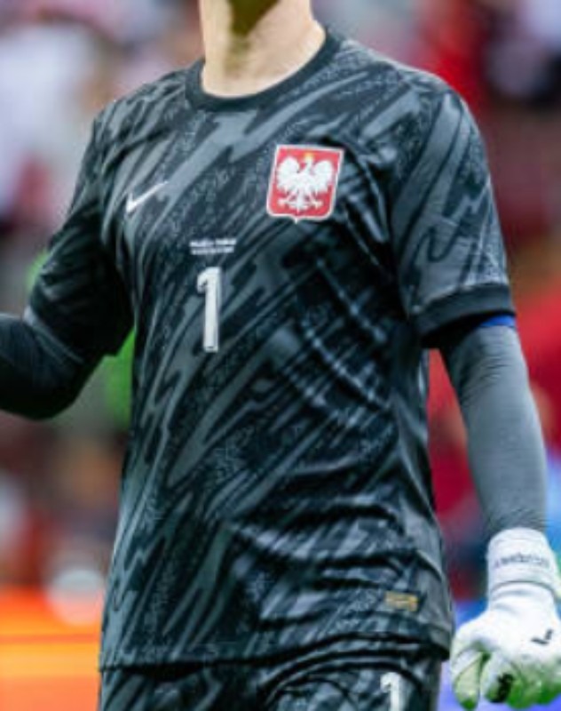 Equipación de portero de Poland 2024