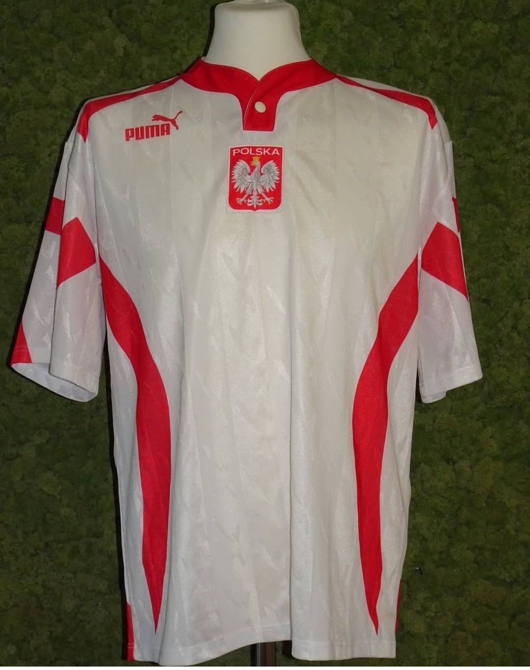 Primera equipación de Poland 95-96
