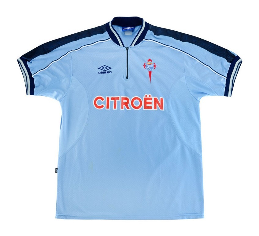 Primera equipación de RC Celta de Vigo 00-01 (Carry-over)