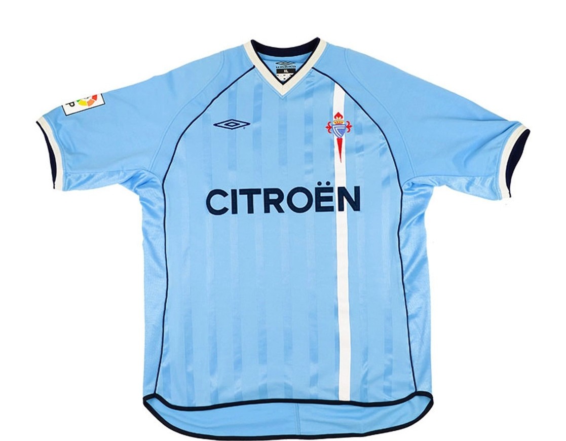 Primera equipación de RC Celta de Vigo 02-03 (Carry-over)