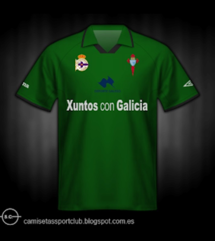 Equipación especial de RC Celta de Vigo 03-04