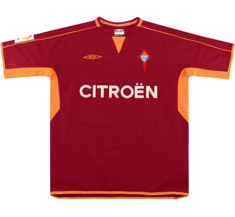 Segunda equipación de RC Celta de Vigo 05-06 (Carry-over)