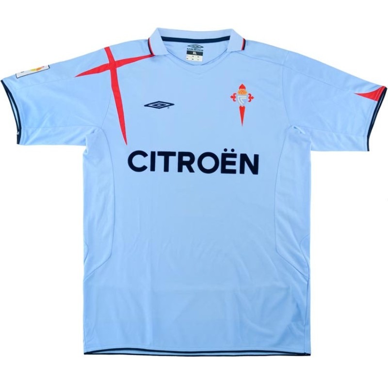 Primera equipación de RC Celta de Vigo 06-07 (Carry-over)