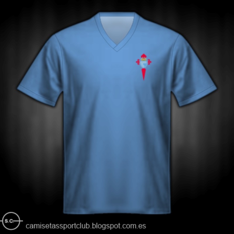 Primera equipación de RC Celta de Vigo 70-71