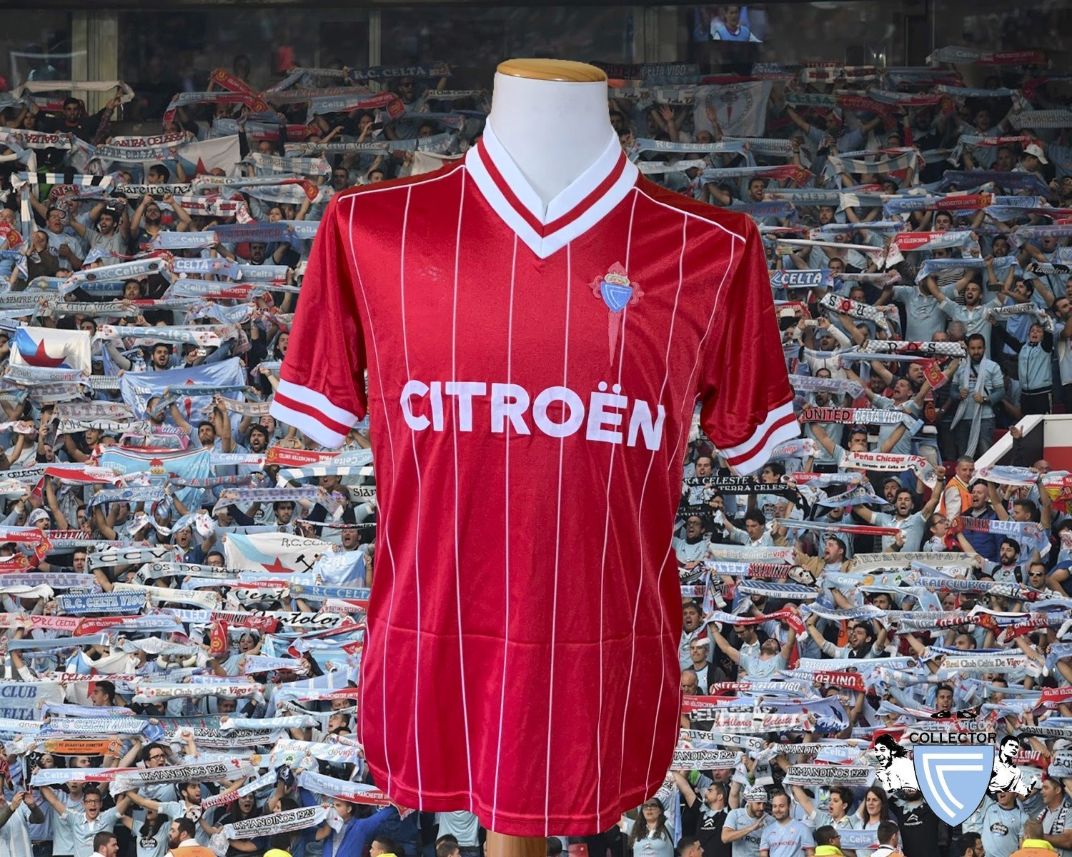 Segunda equipación de RC Celta de Vigo 87-88
