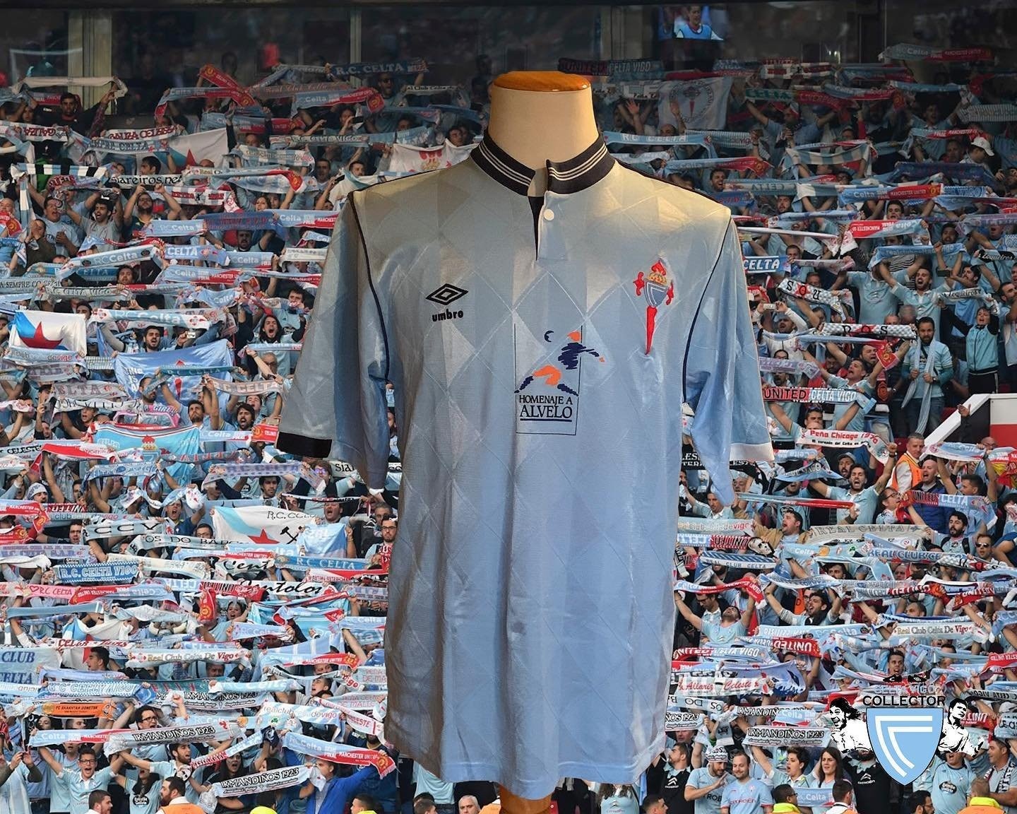 Primera equipación de RC Celta de Vigo 88-89