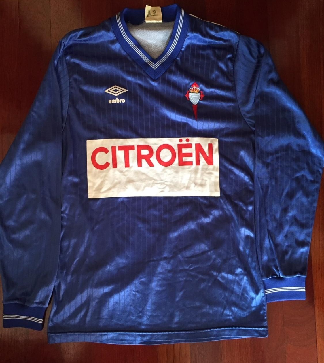 Segunda equipación de RC Celta de Vigo 92-93