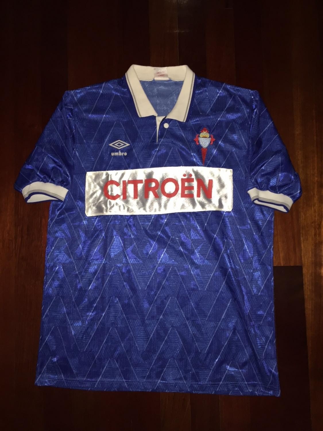 Segunda equipación de RC Celta de Vigo 94-95 (Carry-over)