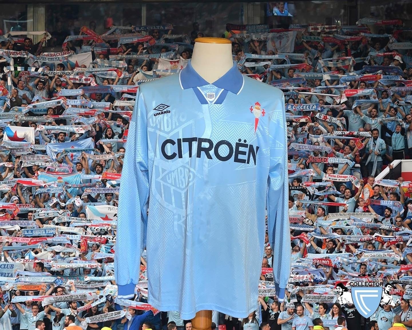 Primera equipación de RC Celta de Vigo 94-95 (Carry-over)