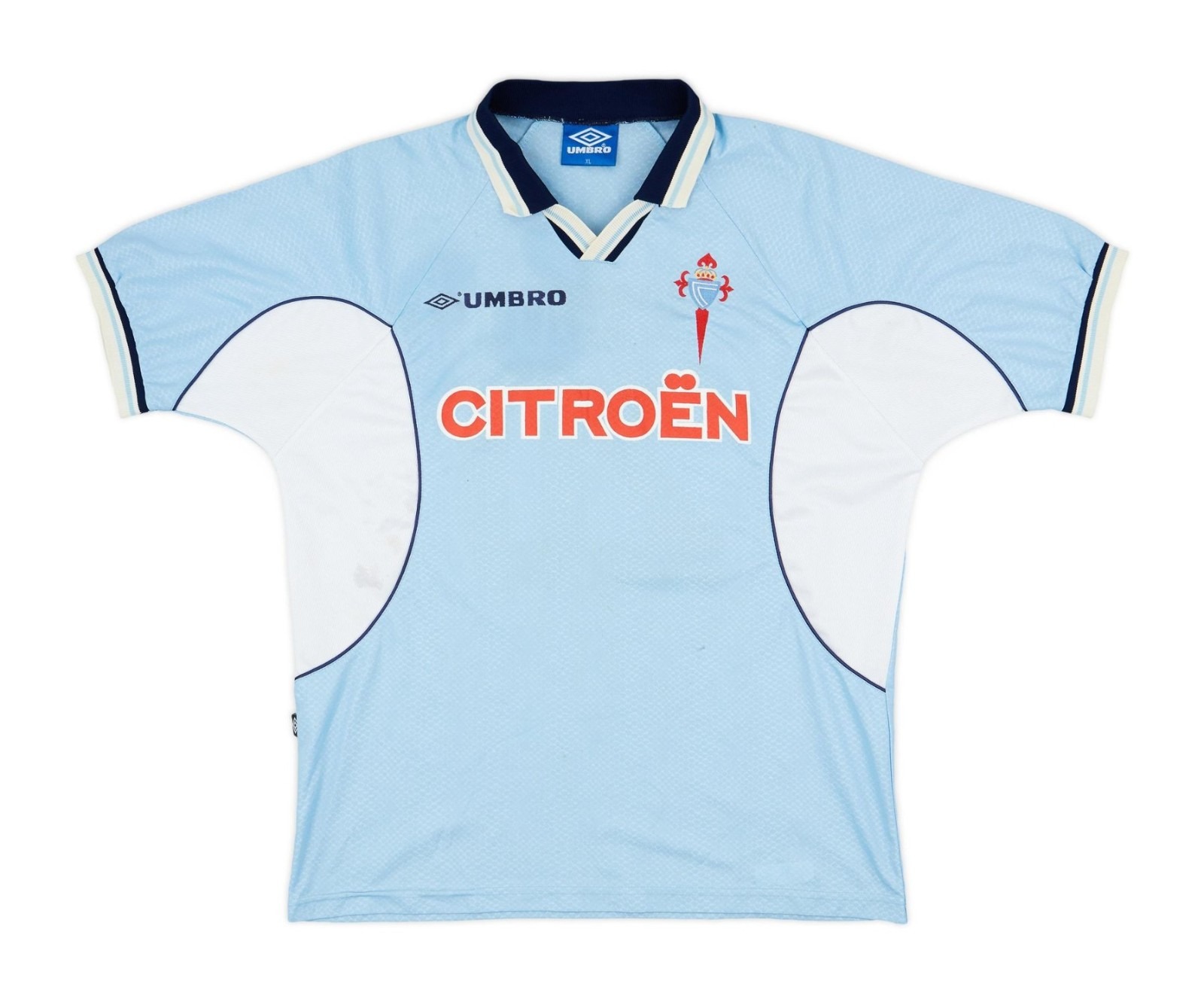 Primera equipación de RC Celta de Vigo 98-99