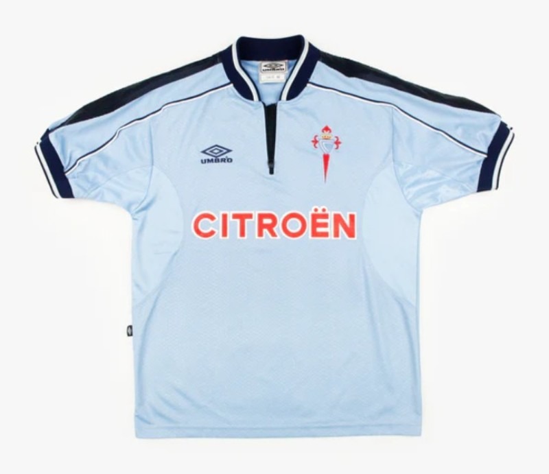 Primera equipación de RC Celta de Vigo 99-00