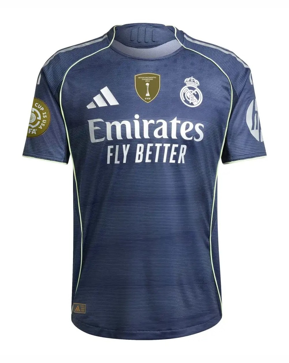 Segunda equipación de Real Madrid 2025