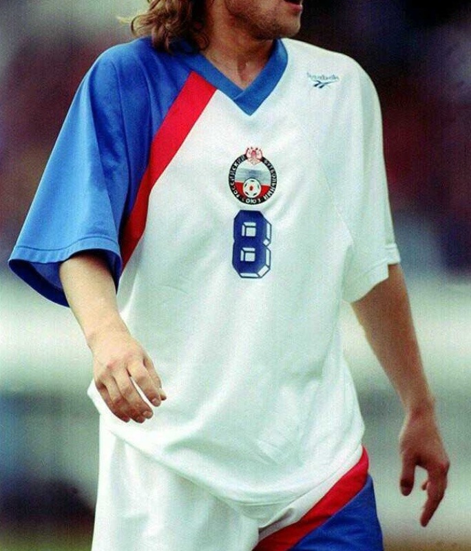 Primera equipación de Rusia 1993