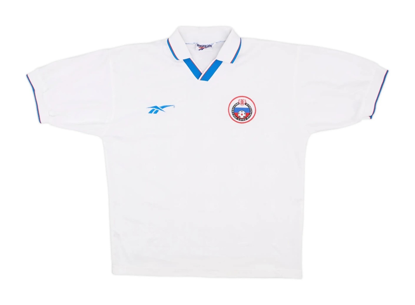 Primera equipación de Rusia 1996