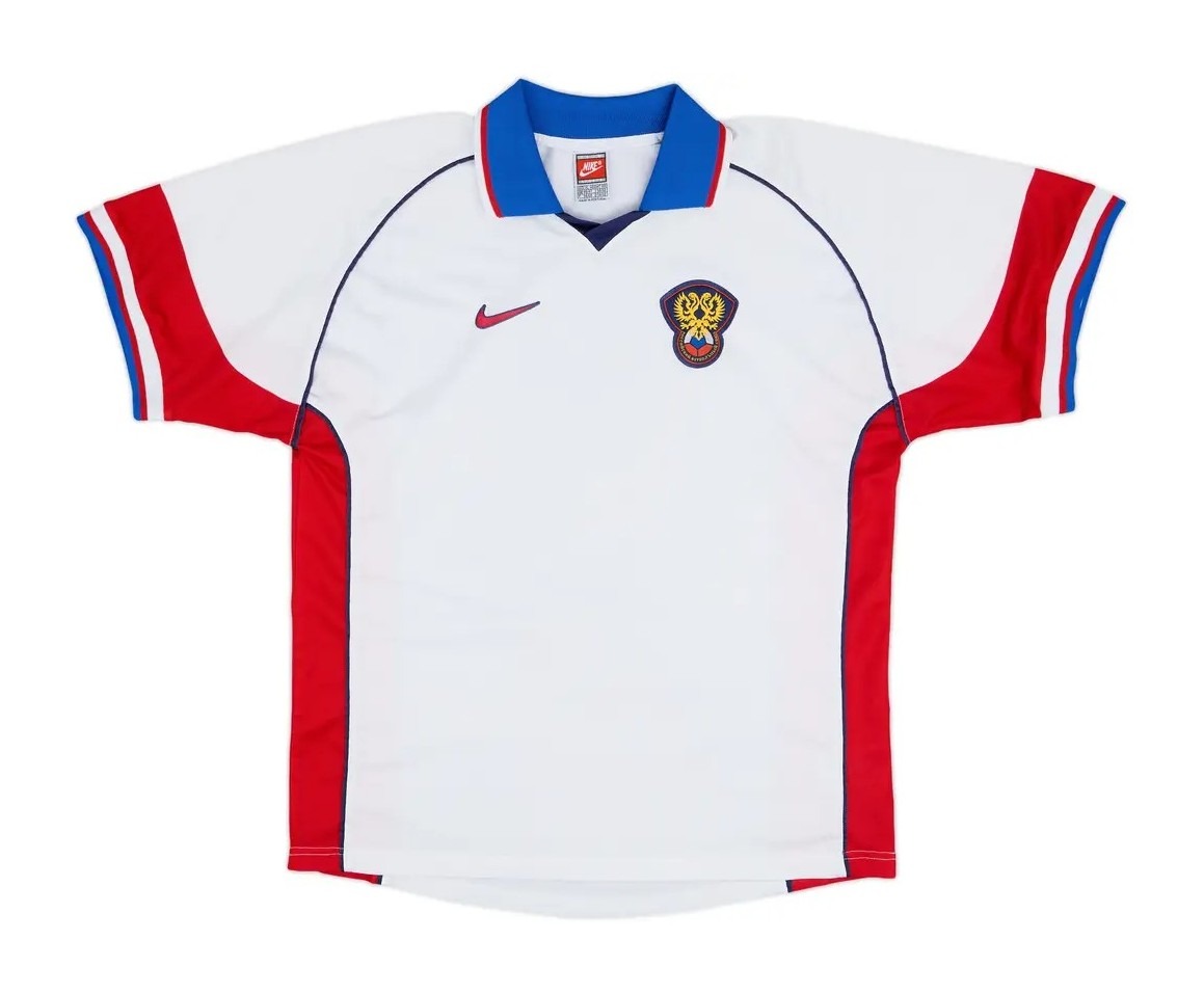 Primera equipación de Rusia 1997