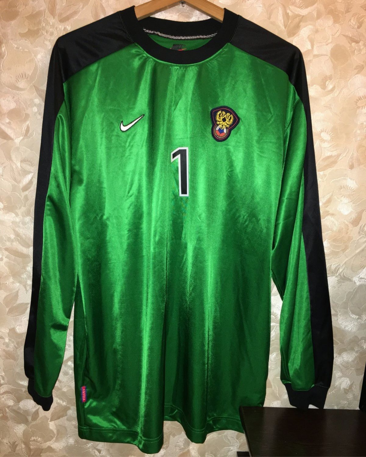 Equipación de portero de Rusia 1998