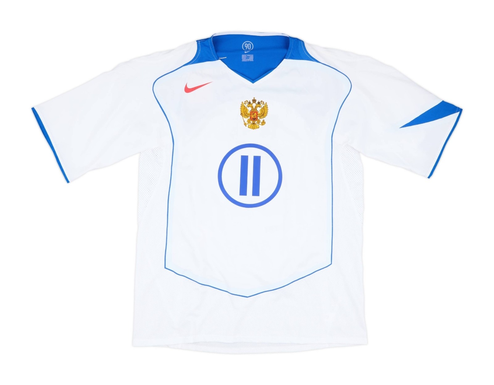 Primera equipación de Rusia 2004
