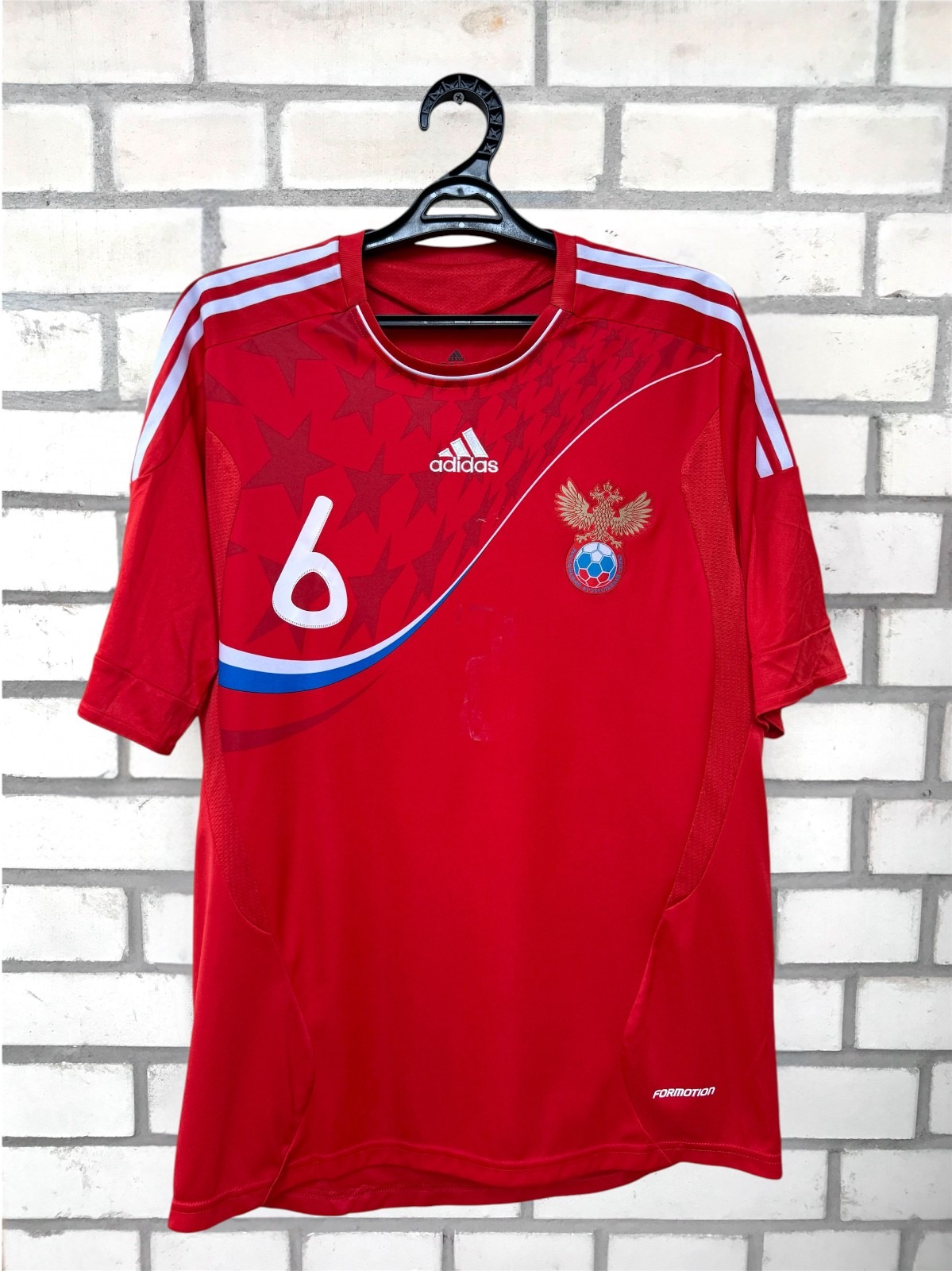 Primera equipación de Rusia 2011