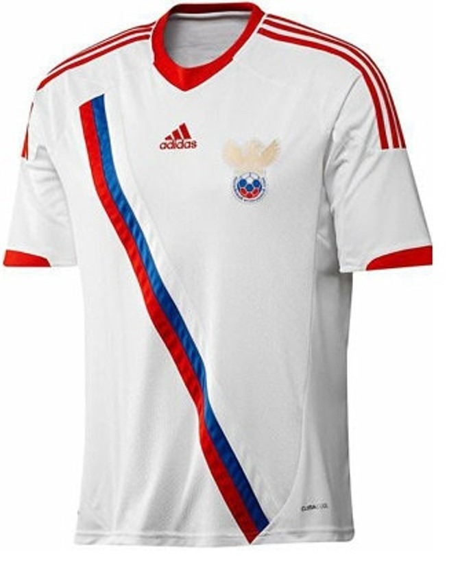 Segunda equipación de Rusia 2012