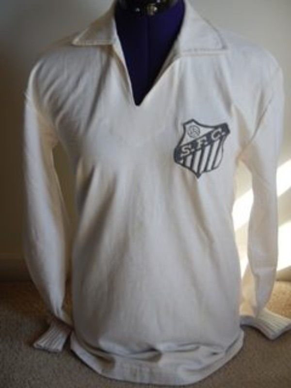 Primera equipación de Santos FC 1963