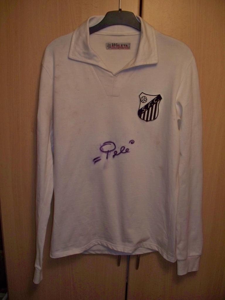 Primera equipación de Santos FC 1968