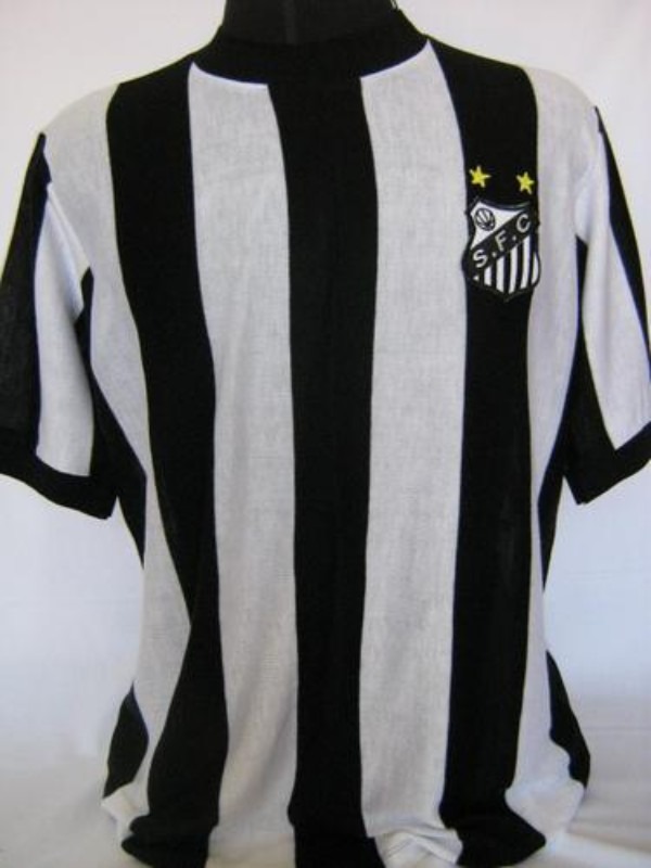 Segunda equipación de Santos FC 1969
