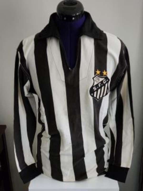 Segunda equipación de Santos FC 1970