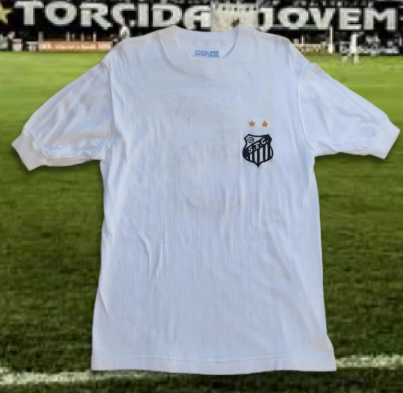 Primera equipación de Santos FC 1973