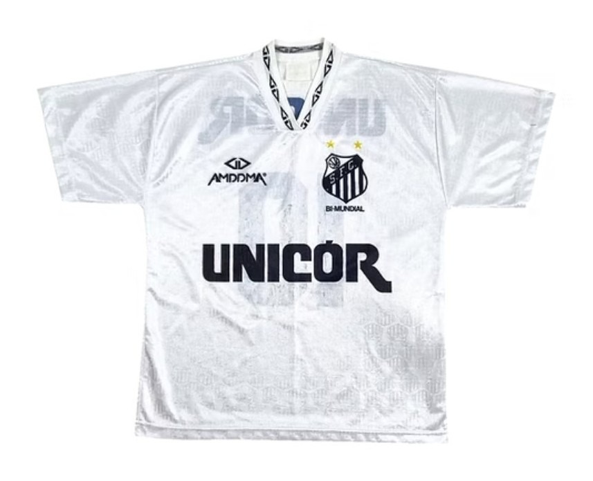 Primera equipación de Santos FC 1994