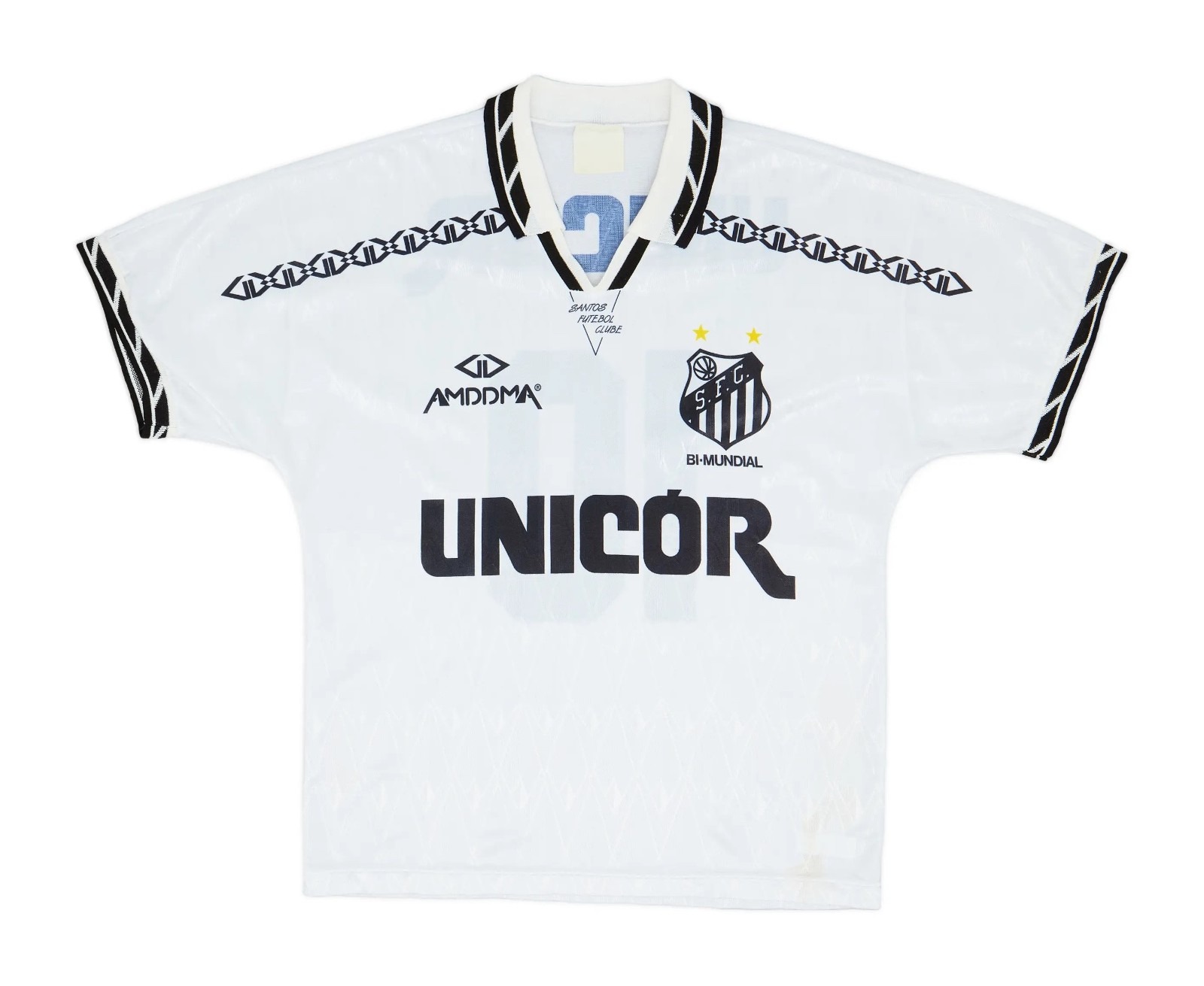 Primera equipación de Santos FC 1995
