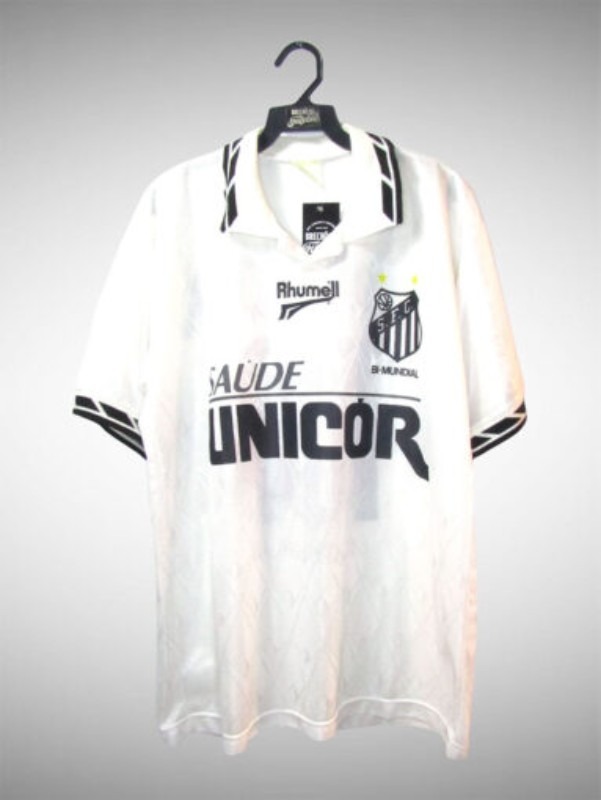 Primera equipación de Santos FC 1996