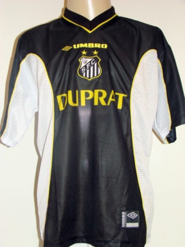 Tercera equipación de Santos FC 1999