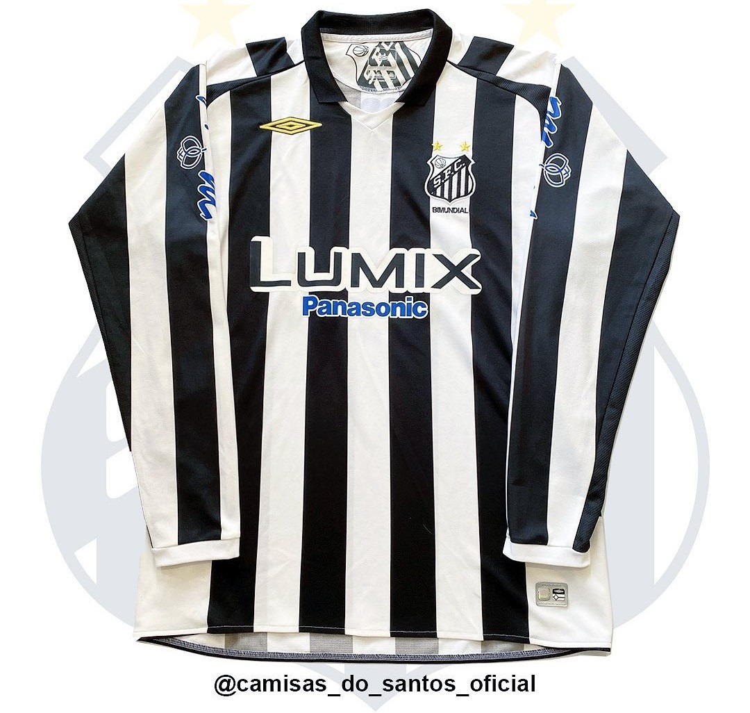 Segunda equipación de Santos FC 2006