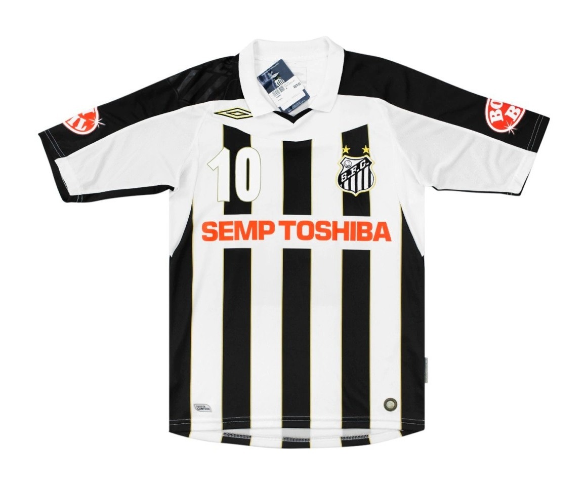 Segunda equipación de Santos FC 2007