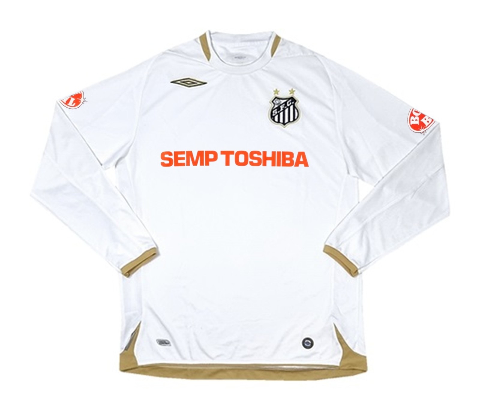 Primera equipación de Santos FC 2007