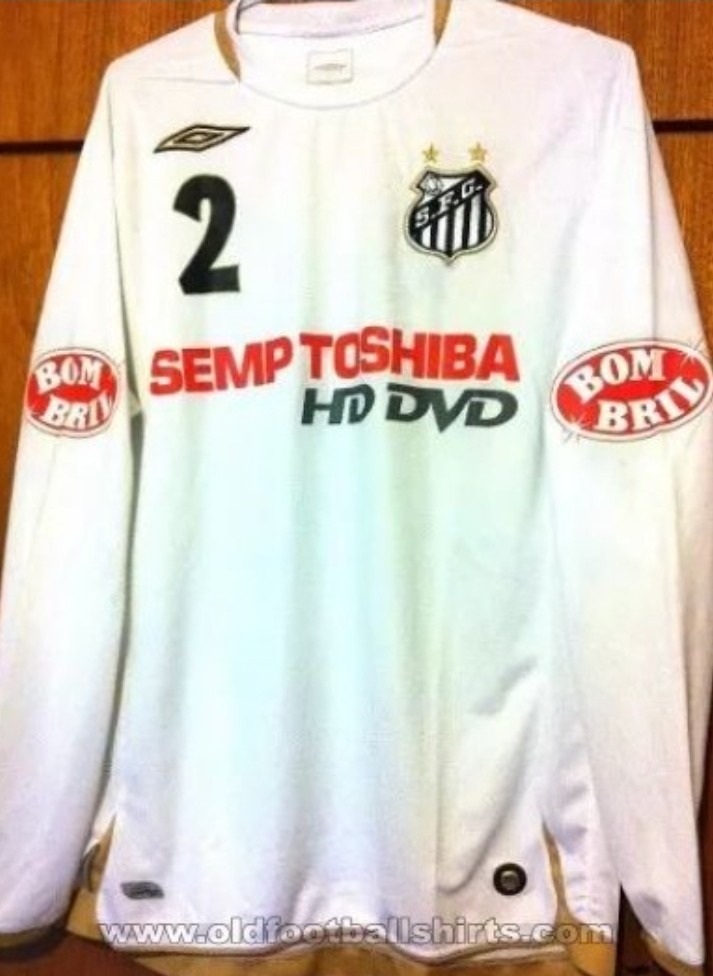 Primera equipación de Santos FC 2007