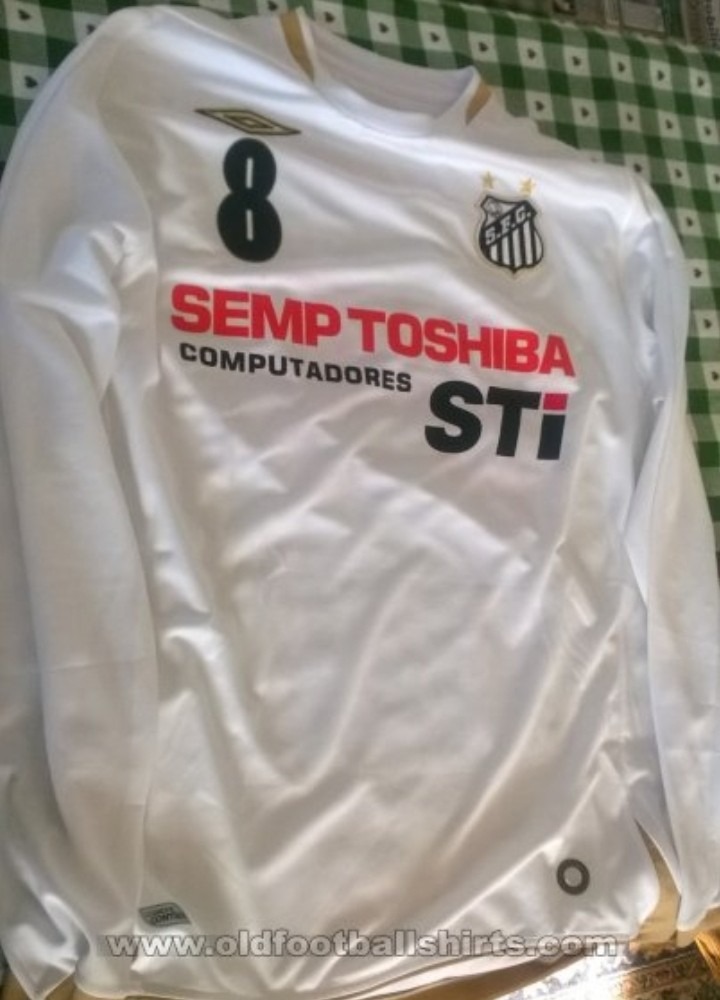 Primera equipación de Santos FC 2007