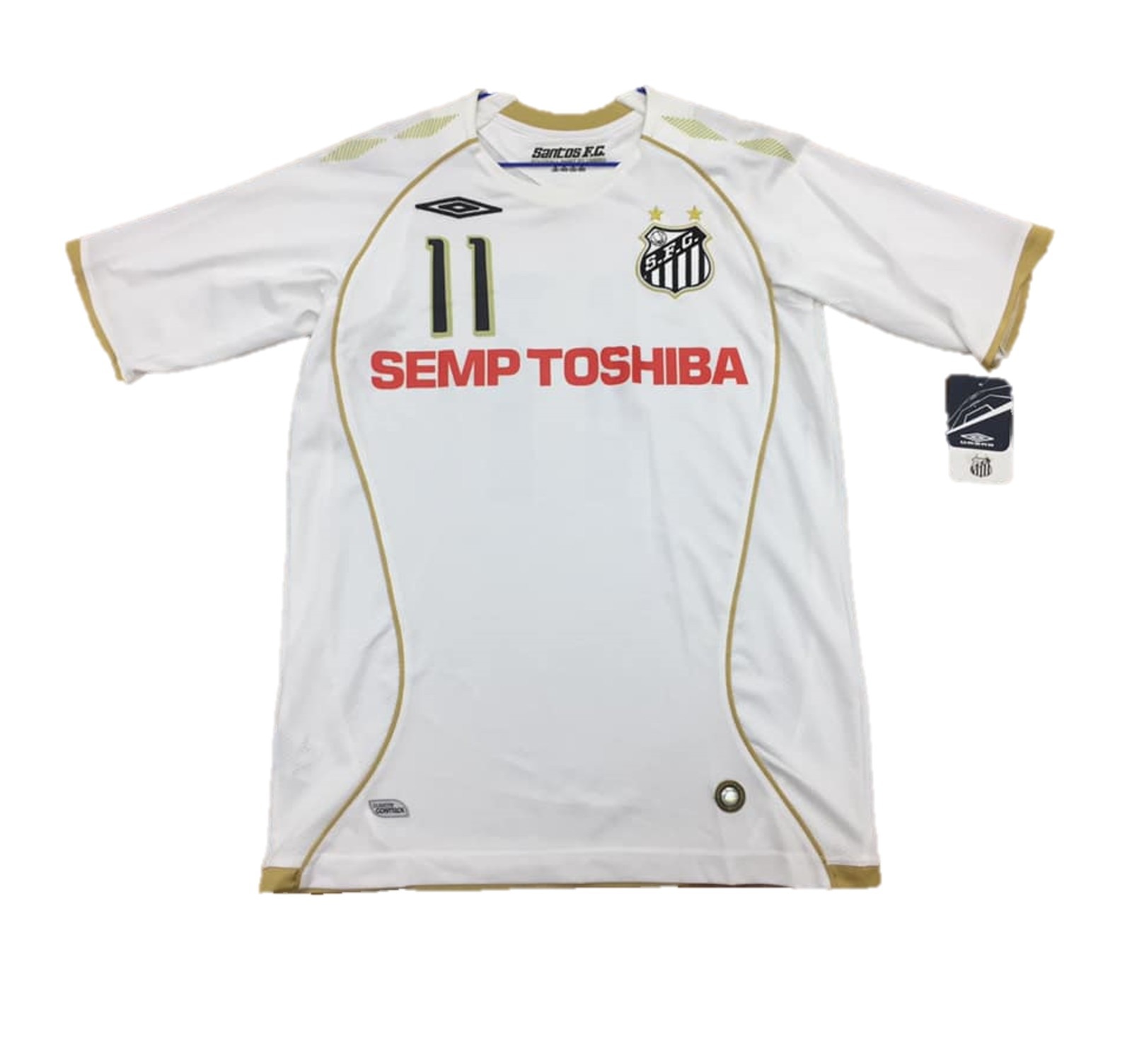 Primera equipación de Santos FC 2008