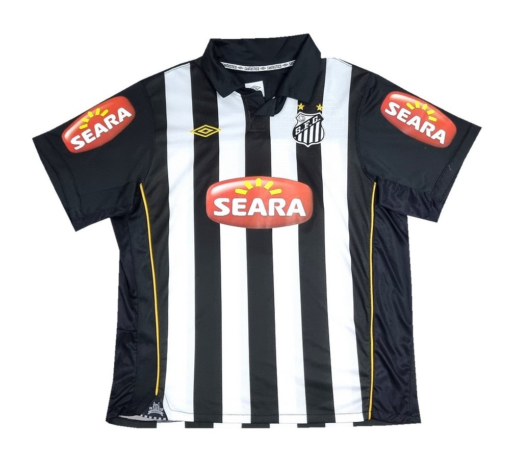 Segunda equipación de Santos FC 2010