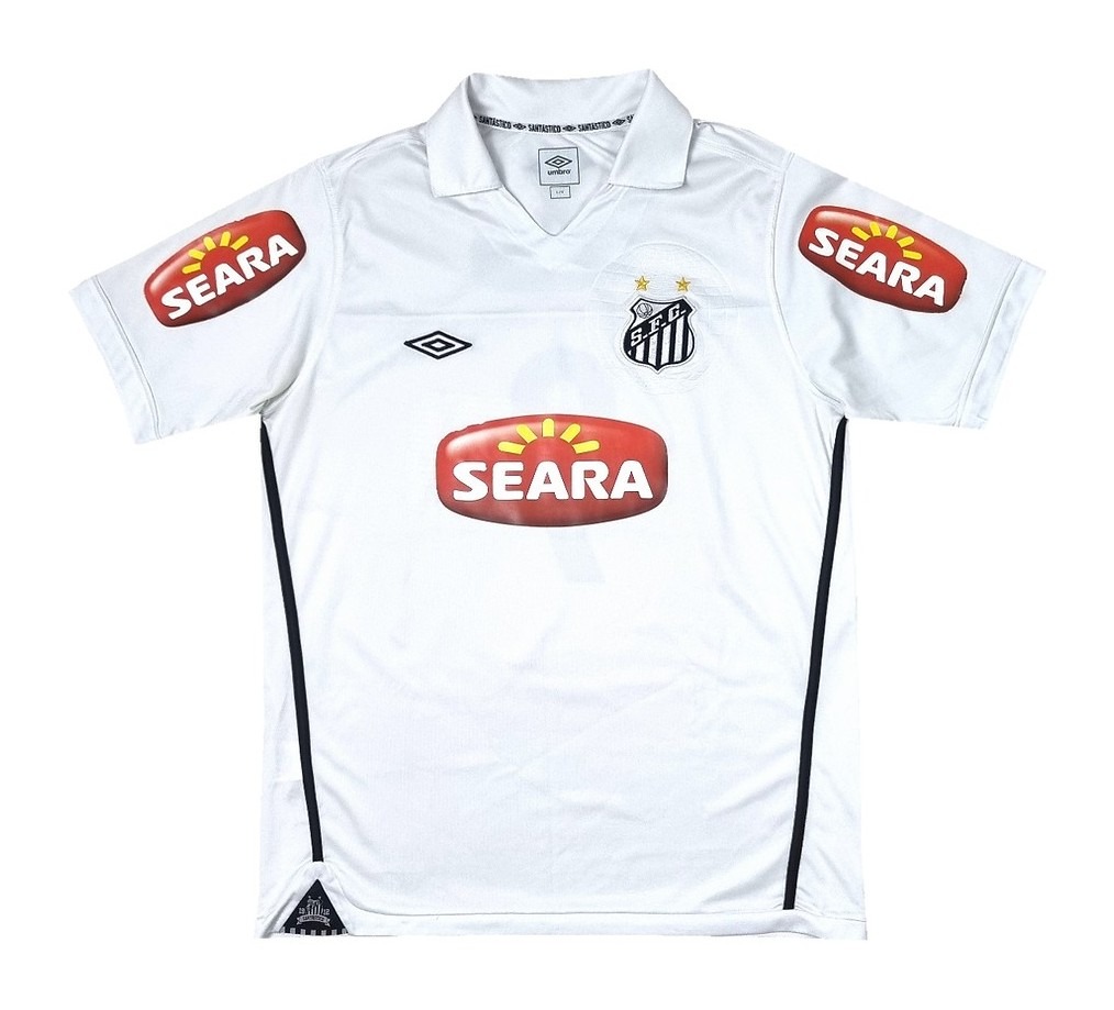 Primera equipación de Santos FC 2010