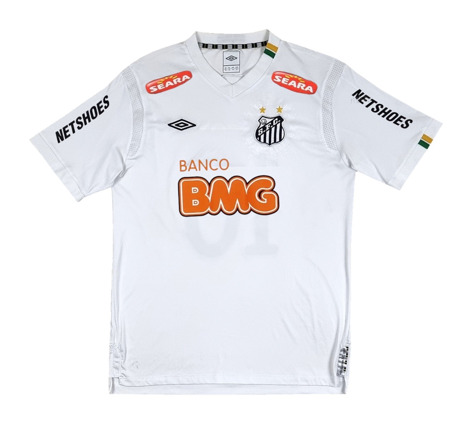Primera equipación de Santos FC 2011