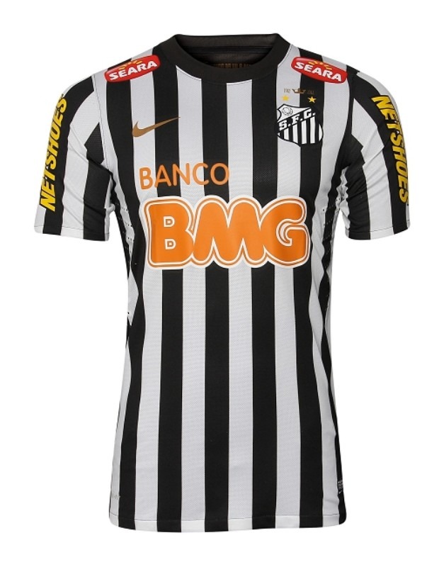Segunda equipación de Santos FC 2012