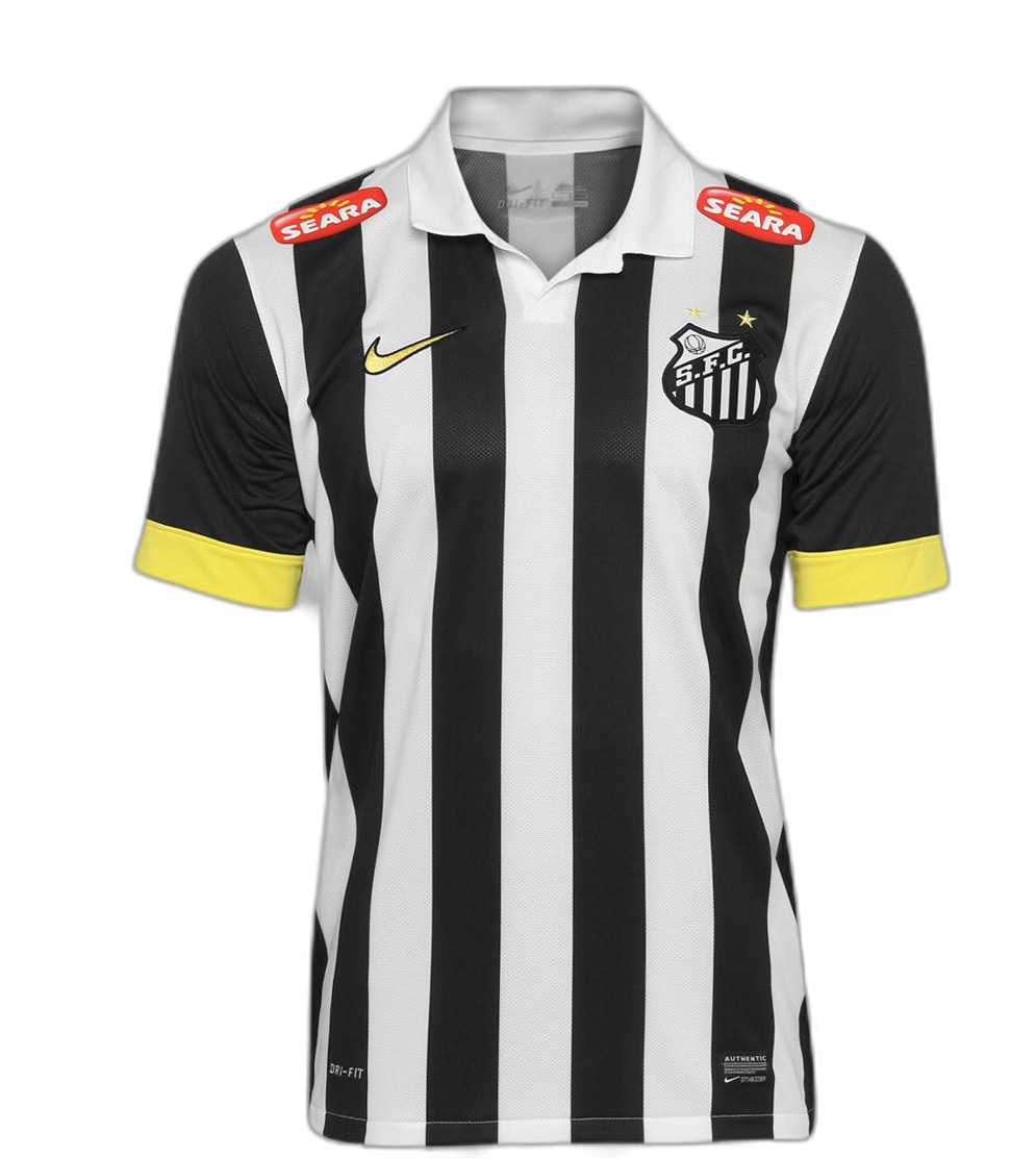 Segunda equipación de Santos FC 2013