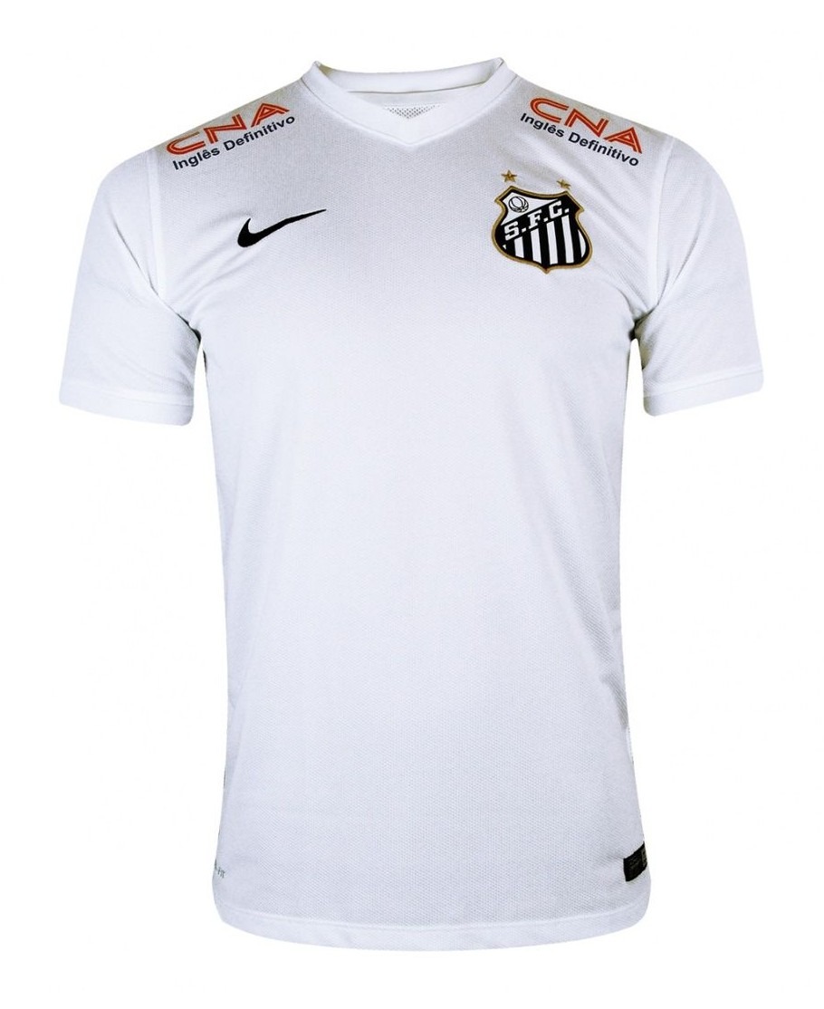 Primera equipación de Santos FC 2014